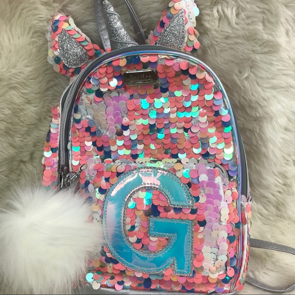 justice mini unicorn backpack